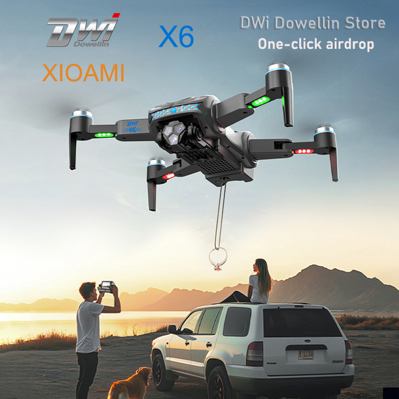 DWi NEW X6 固定高高度汎用エアドロップデュアルフォ - Drone Camera Mount のレビューと価格